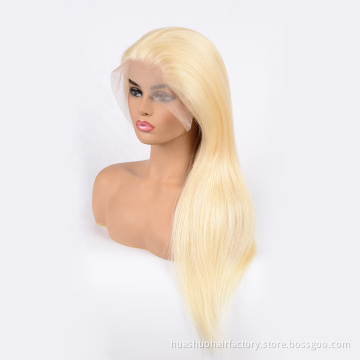 Hot Sale Blonde Ombre 613 Curly Lace Front Wig,Preplucked Lace Frontal Glueless Wig,Virgin Hair Blonde 613 Wig